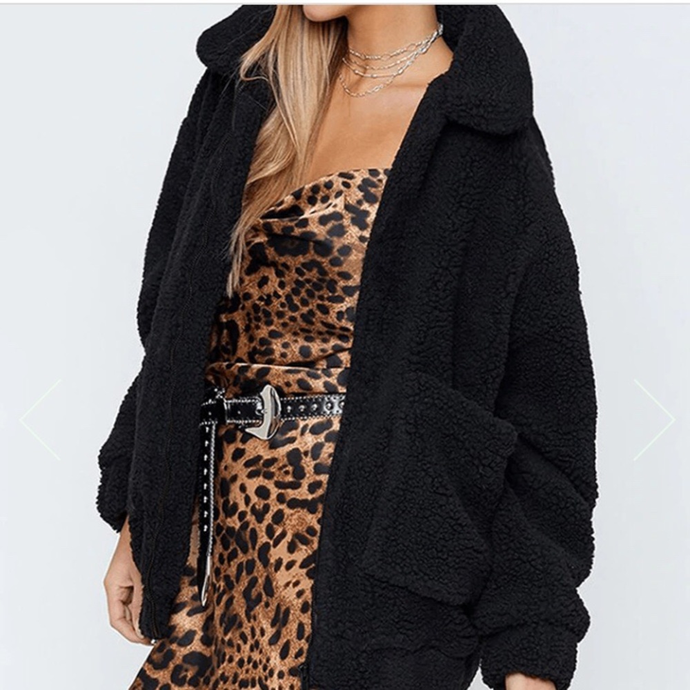 Black Teddy Jacket